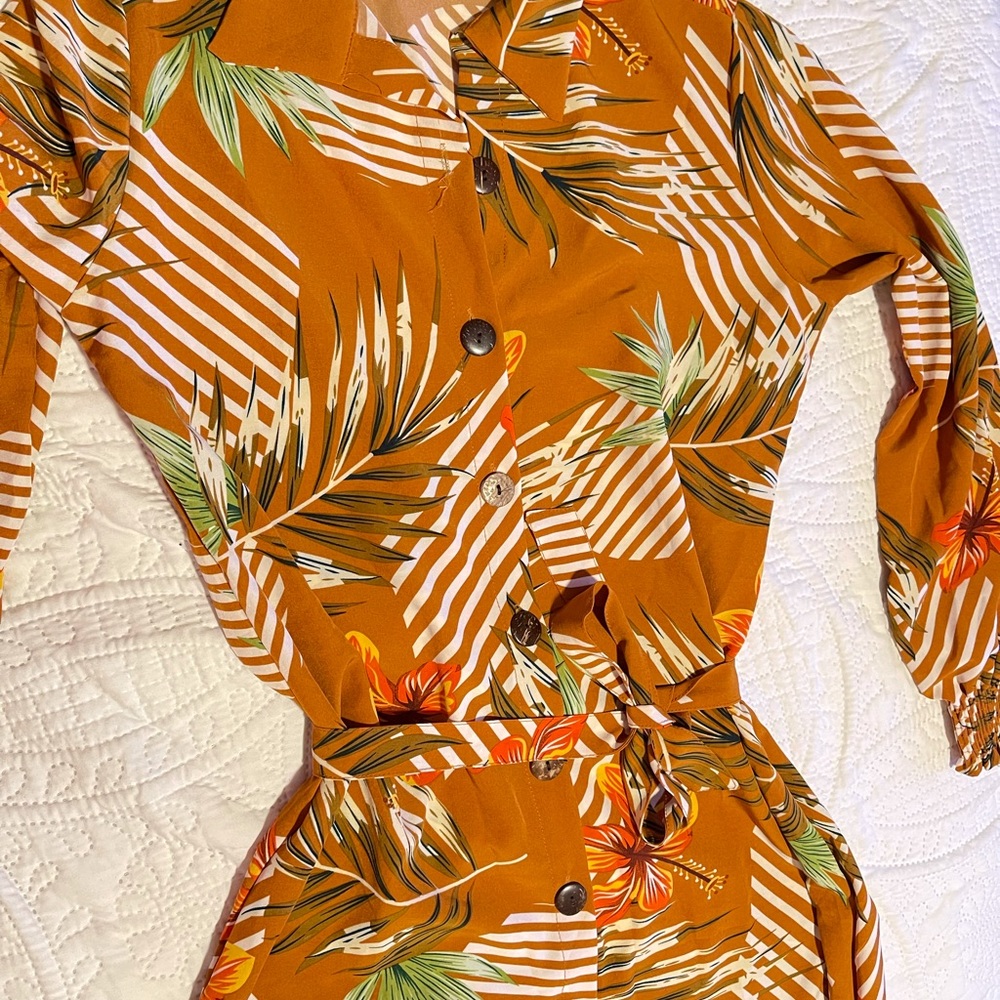 Tropical Long Dress OFFERS WELCOME